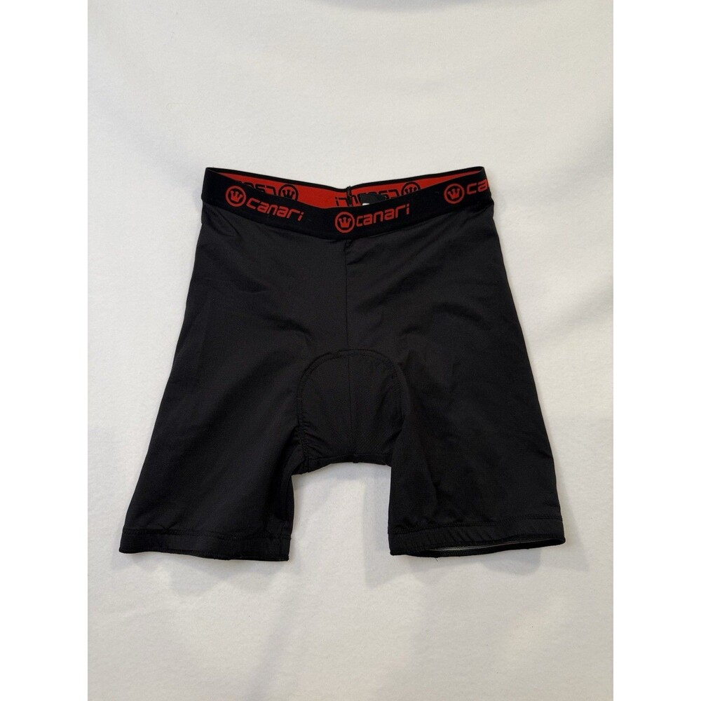 Canari Cycling Shorts Gel Protection Compression Men Sz L Black‎